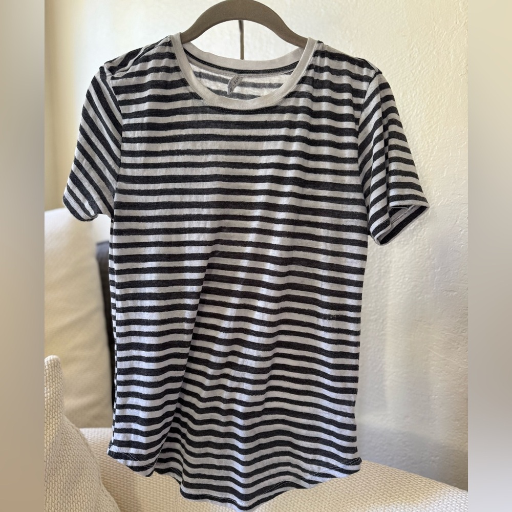 Z Supply slub tee. Striped. Size XS.